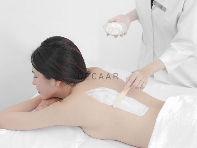 Quy trình peel da trị viêm nang lông